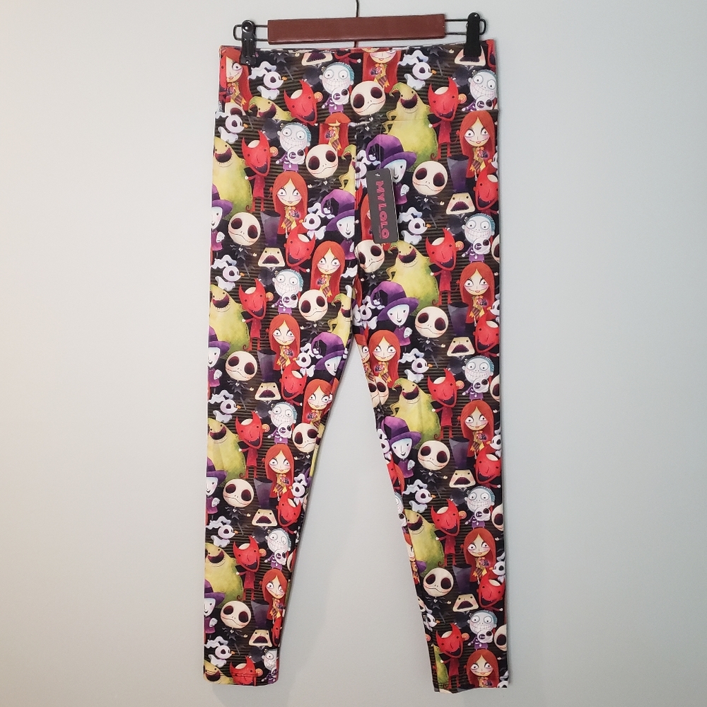 NWT My Lala Nightmare Before Christmas Leggings OS